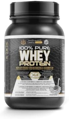 Healthy Fusion Whey Protein | Proteina Whey pura con Collagene e Magnesio | Migliora i tuoi allenamenti | Protegge e aumenta la massa muscolare | 1000g di Proteina (Biscotto) Generico - integratore