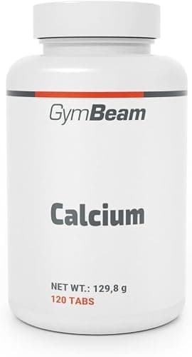 GymBeam - Integratore di Calcio, 400 mg di Calcio, Sostegno alla Salute di Ossa e Denti, Contribuisce al Normale Funzionamento dei Muscoli e al Metabolismo Energetico, 60 Capsule Generico - integratore