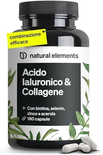 Acido Ialuronico 500mg 120 Capsule Vegane
