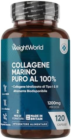 Collagene Marino Idrolizzato Tipo I 120 Capsule
