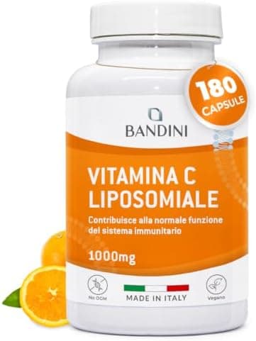 Bandini® Vitamina C Liposomiale 1000mg, 3 mesi, Vegana