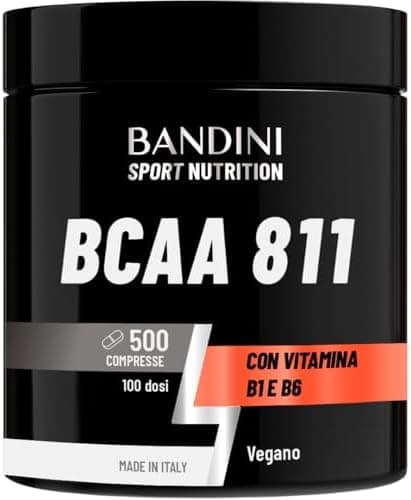 Bandini® BCAA 8:1:1 500 Compresse Aminoacidi Ramificati Fermentati