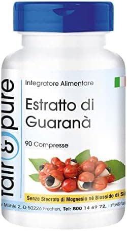 Guaranà Vegavero 500mg 120 Capsule Vegane