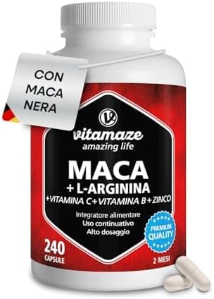Vegavero Maca Bio Peruviana 120 Capsule