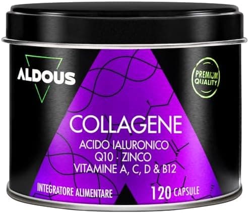 Collagene Idrolizzato con Acido Ialuronico e Coenzima Q10