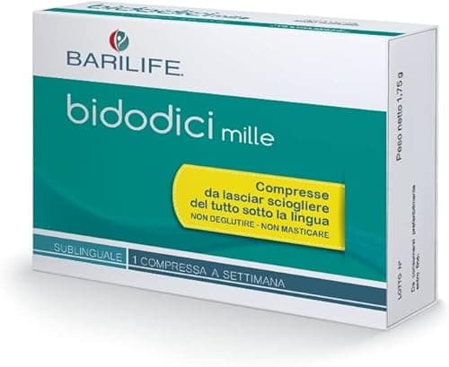 Barilife - Vitamina B12 Bidodici MILLE 5 cpr sublinguali - Per Pazienti Post-Chirurgia Bariatrica - Supporto Energetico - Assorbimento Ottimale - Contiene Metilcobalamina e Adenosilcobalamina