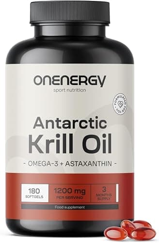 Krill Oil 1000mg 60 Softgel con Astaxantina Rite-Flex - integratore