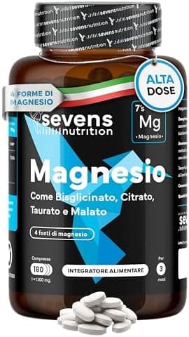 Magnesio Bisglicinato + Citrato, Malato e Taurato