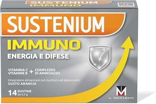 Multicentrum Difese Immunitarie, Boost Vitamina C, Integratore Alimentare con 1000 mg Vitamina C, Supporto per il Sistema Immunitario e il Metabolismo Energetico, 14 Bustine