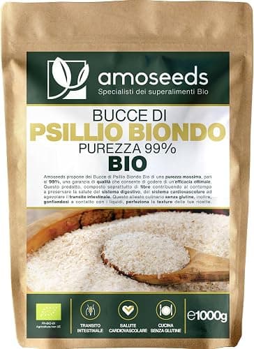 Psillio Plantago Bucce 99% 750mg 180 Capsule