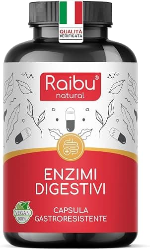 Enzimi Digestivi Vegavero 120 Capsule Vegane