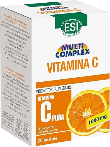Multicentrum Difese Immunitarie, Boost Vitamina C, Integratore Alimentare con 1000 mg Vitamina C, Supporto per il Sistema Immunitario e il Metabolismo Energetico, 28 Bustine