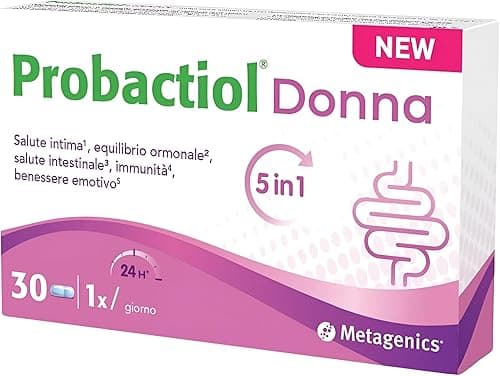 Metagenics Probactiol Donna - Probiotico 5-in-1 per la Salute Femminile - 30 Capsule Generico - integratore