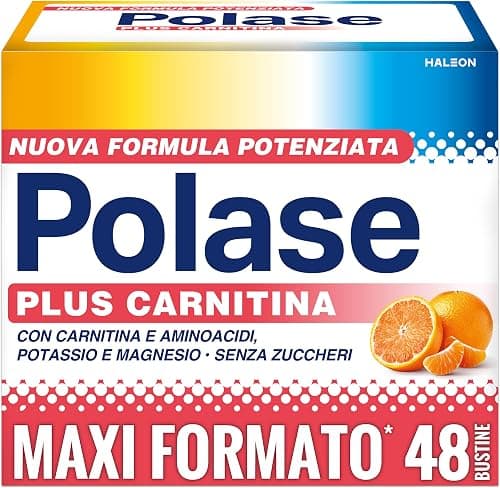 Polase Plus Carnitina Integratore Stanchezza e Fatica Fisica 48 Bustine Generico - integratore